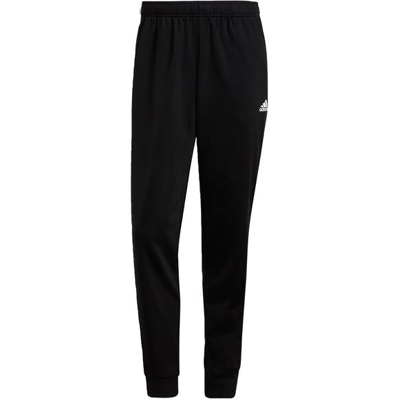 Adidas Mens XL Black 100% Polyester Essentials 3-Stripes Tricot Jogger Pants - Picture 1 of 6